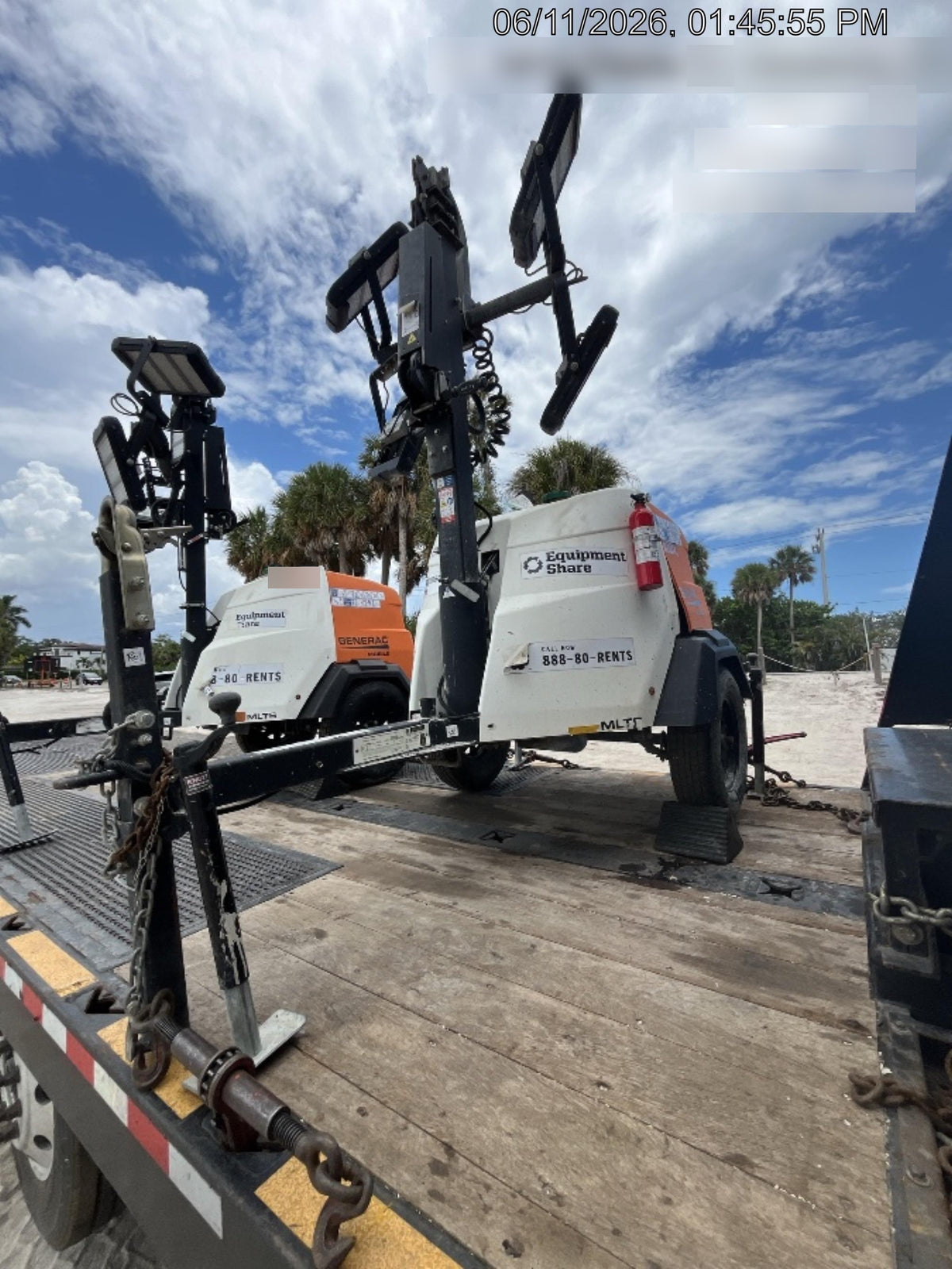 2023 Generac MLT2 Diesel, Flex Switch 120V Input, Powerzone Controller, 
(4) 320W LED Lights, 4kW Generator, 39.9 Gal Fuel Tank, 2" Ball, T3