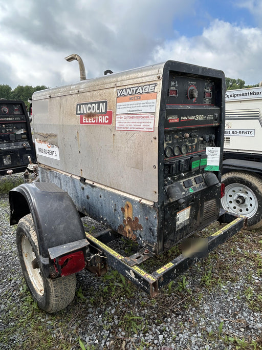 2018 Lincoln Electric Vantage 322 Lincoln Vantage 322 Welder Ready Pak 3 - Vantage 322, Trailer, Fender and light kit, Cable rack