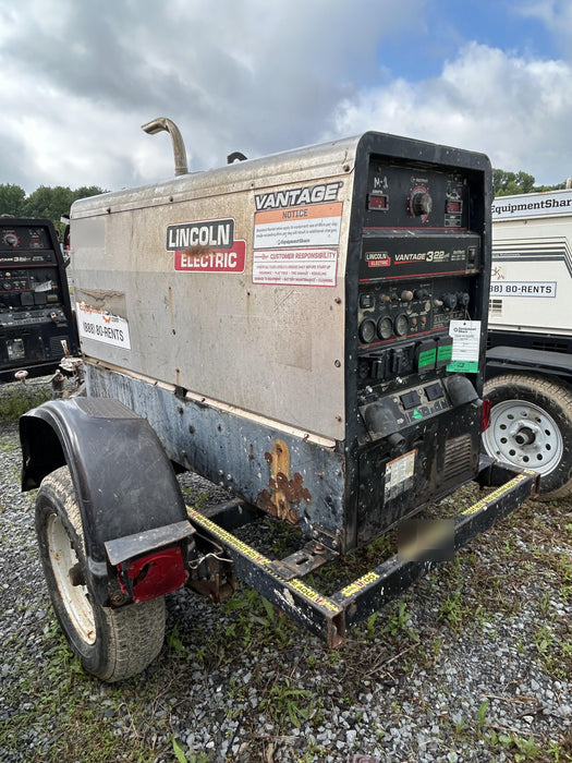2018 Lincoln Electric Vantage 322 Lincoln Vantage 322 Welder Ready Pak 3 - Vantage 322, Trailer, Fender and light kit, Cable rack