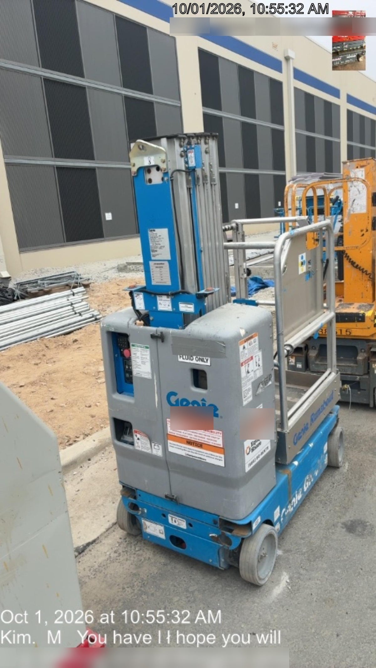 2019 GENIE GR-20