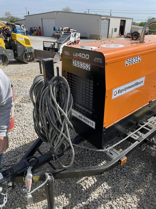 2022 Lincoln Electric LE400 Kubota V1505, Trlr, Cable Rack, Light Kit, ES Decals, T3