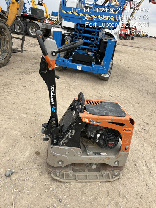 2023 Multiquip MV308GH Honda GX270, 18" Plate, Tachometer