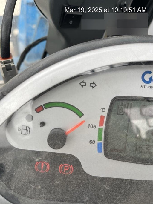 2020 Genie GTH-5519 Cab/Heat/Air, Solid Tires, Work Lights, Beacon, Aux Hydraulics, Back up Alarm w/48" Carriage, 48" Forks