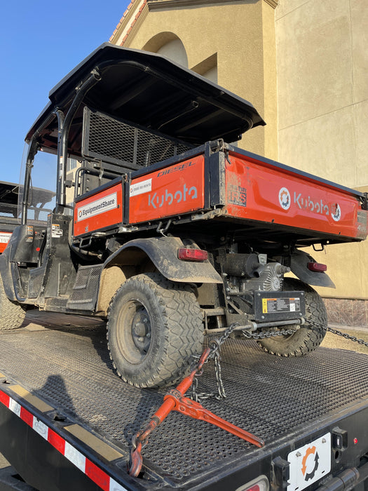 2022 Kubota RTV-X1140W-H Plastic Canopy, Windshield Acrylic Clear, LED Strobe Light, Wire Harness Kit, Back up Alarm