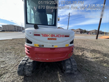 2024 TAKEUCHI TB250-2CR