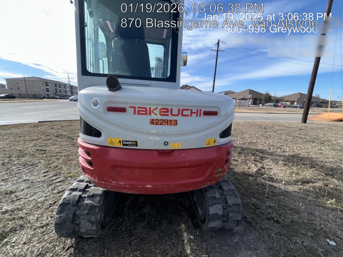 2024 TAKEUCHI TB250-2CR