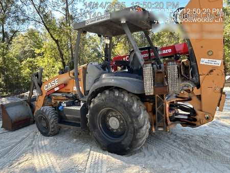 2017 Case 580N EP STANDARD HOE, ROPS, PILOT CONTROLS, AUX HYD