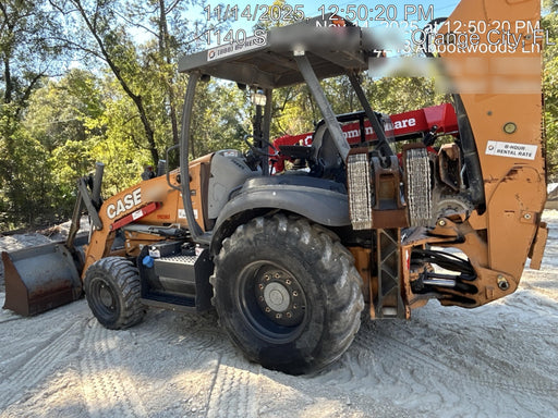 2017 Case 580N EP STANDARD HOE, ROPS, PILOT CONTROLS, AUX HYD