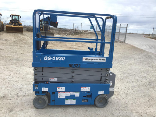 2019 Genie GS-1930 Fixed Rails with Chain Entry