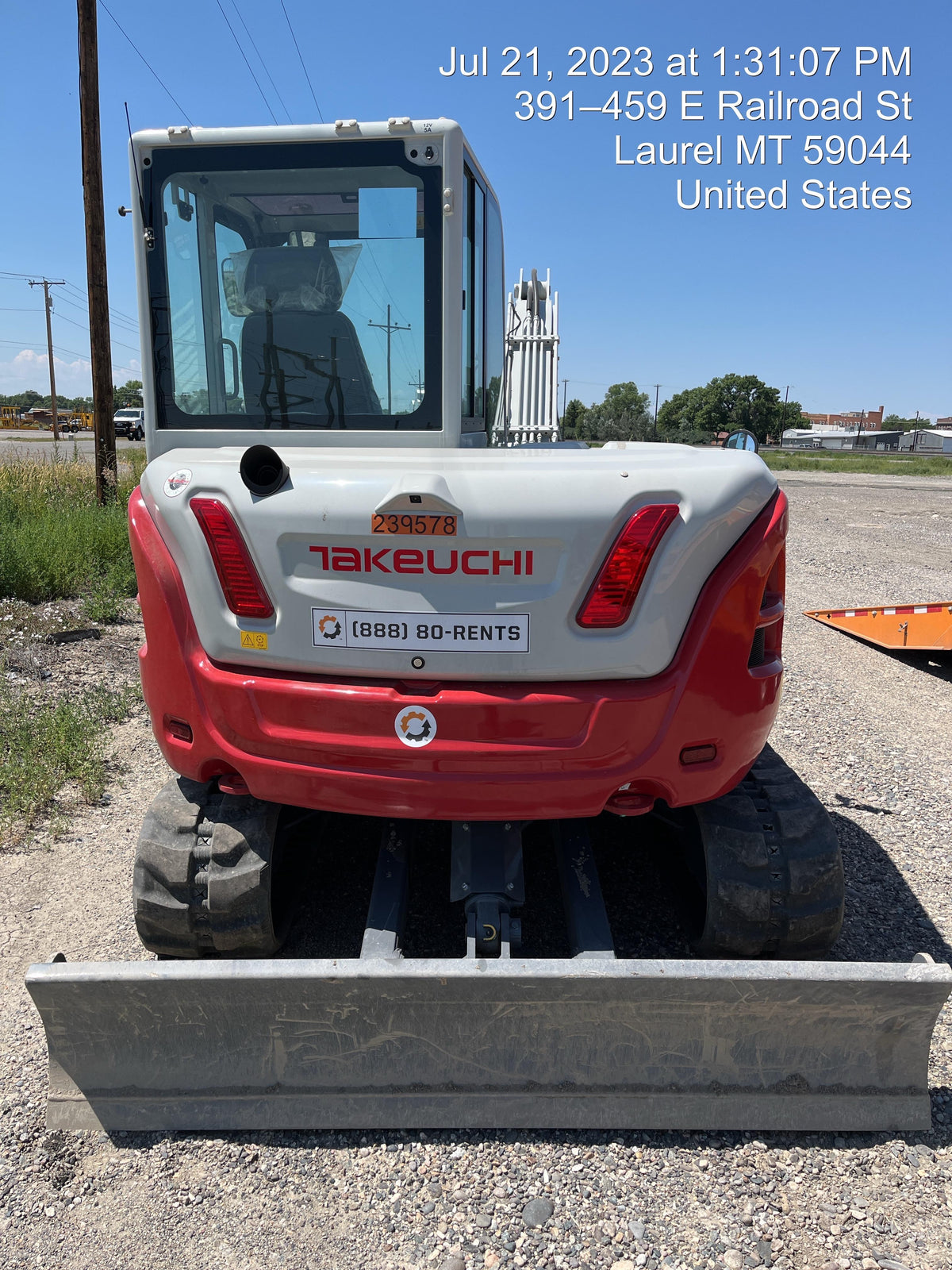 2021 TAKEUCHI TB370CR