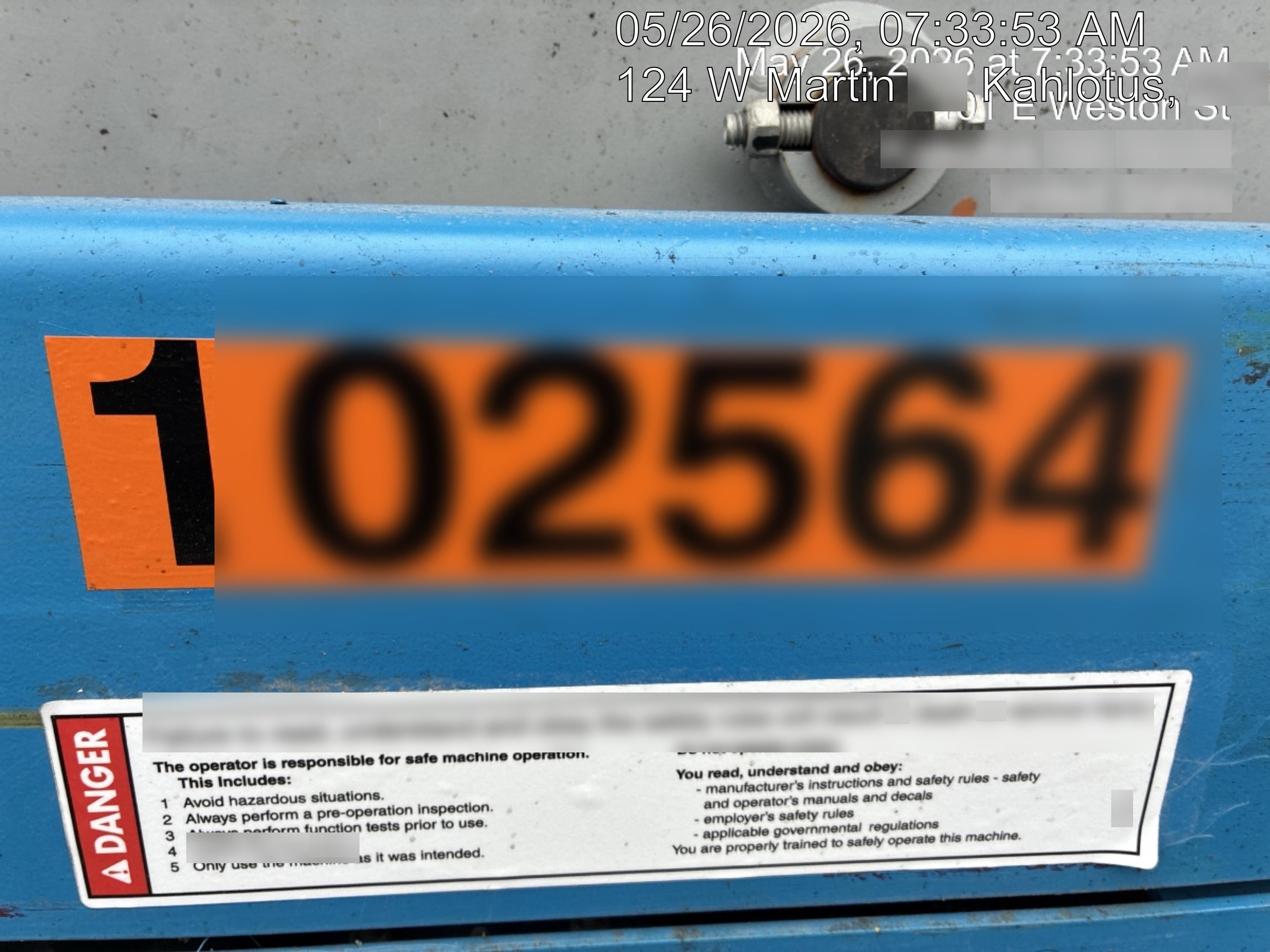 2020 Genie GS-1930 Solid Non Marking Tires, Beacon, Folding rails with half height swing gate, 800W Inverter