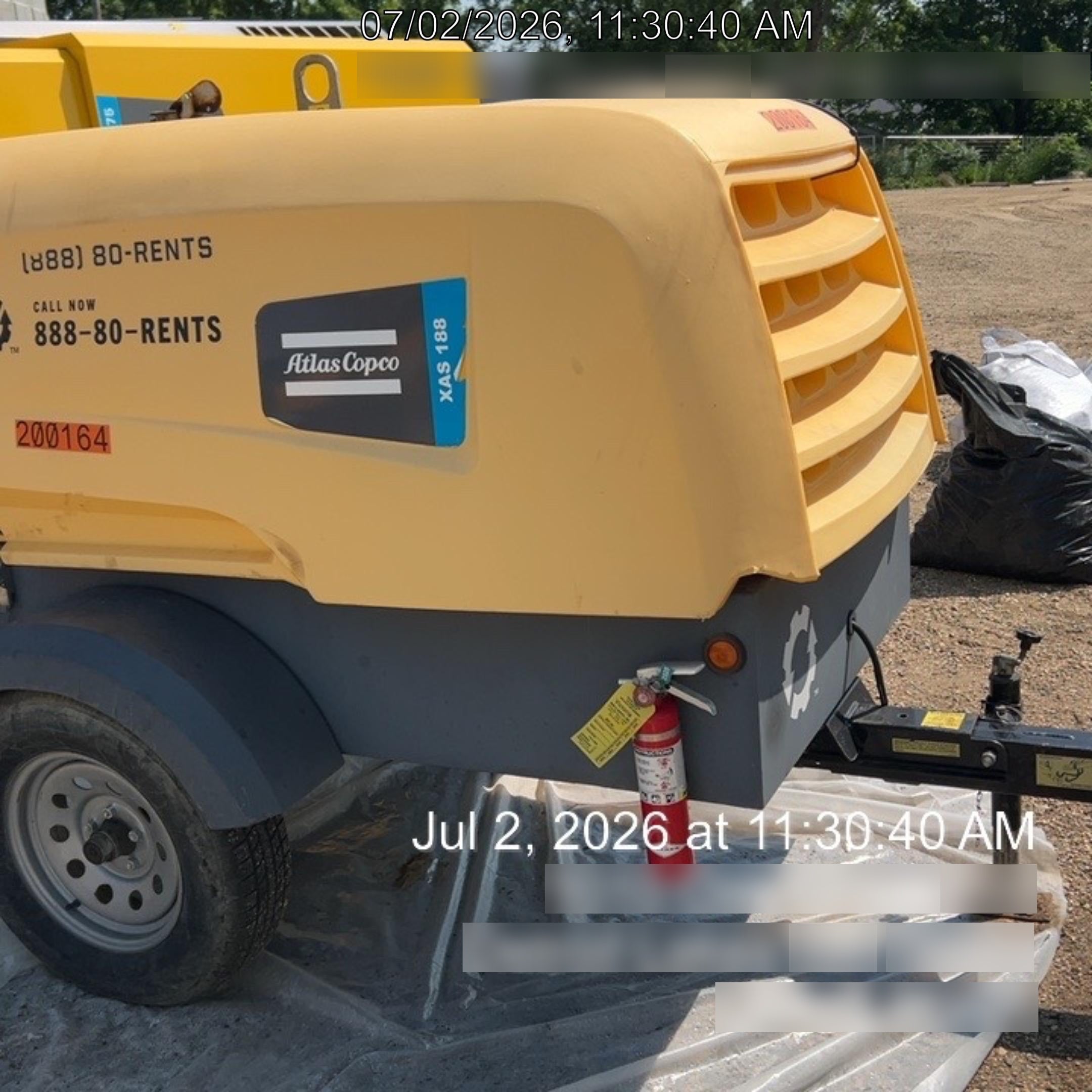 2022 ATLAS COPCO XAS188 CWK