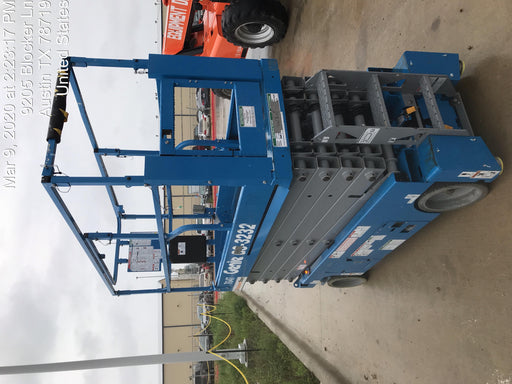 2017 Genie GS-3232 Genie GS3232 Lift w/Folding Rails and Swing Gate