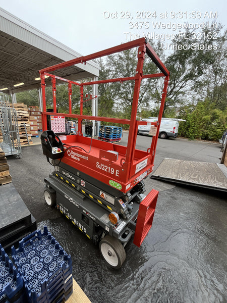 2024 Skyjack SJ3219 Electric Drive, Sld NM Tires, DBcns, RFRails, Power to Platform, T3 + Access Control
