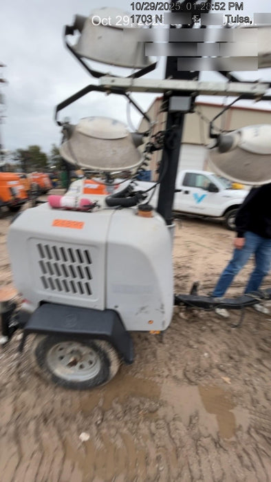 2019 Wacker Neuson LTV6L-MH Wacker Neuson LTV6L Mobile Light Tower w/Fuel Level Sensor Installed