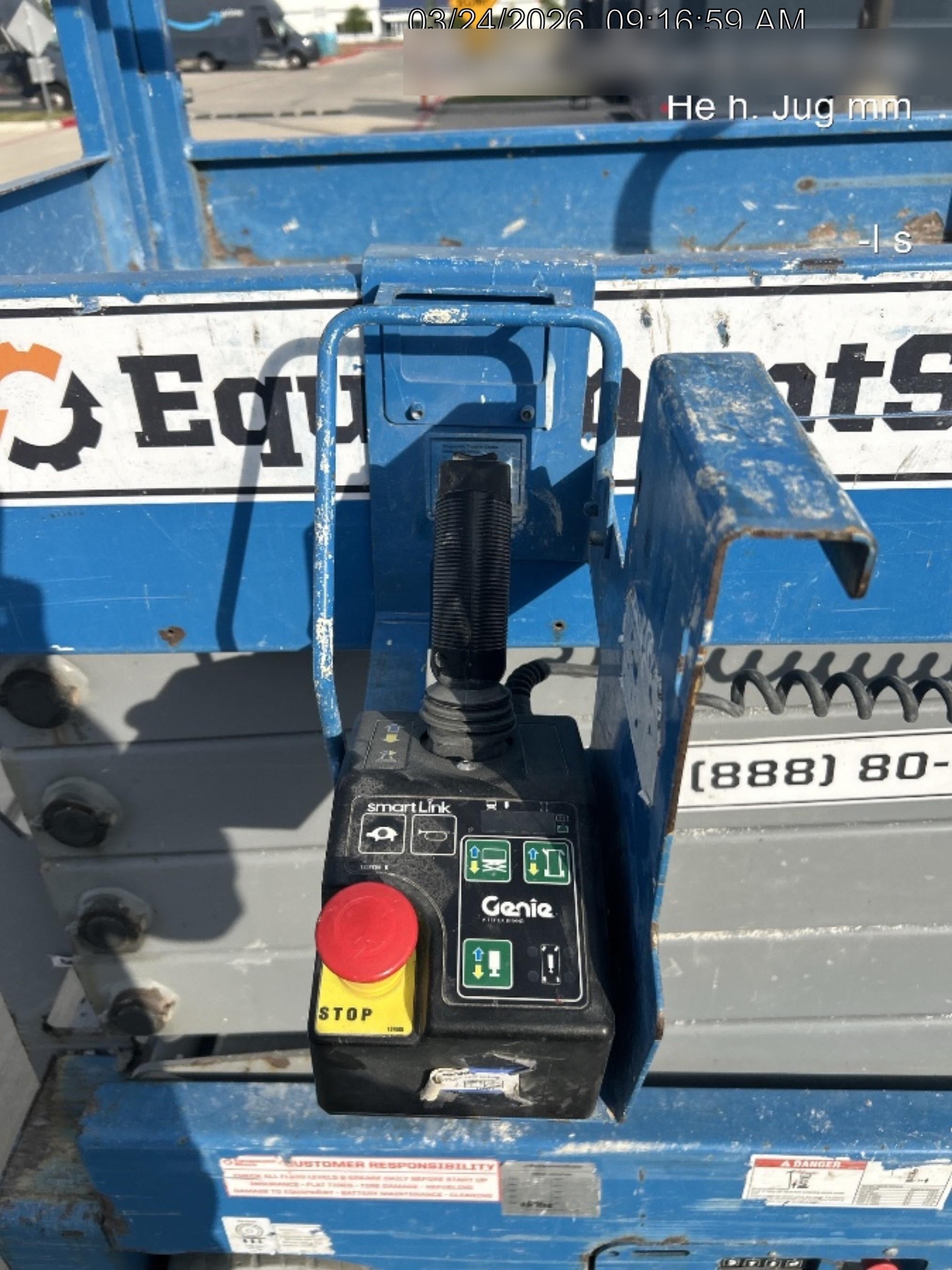 2018 Genie GS-3232 Genie GS3232 Lift w/Folding Rails and Swing Gate
