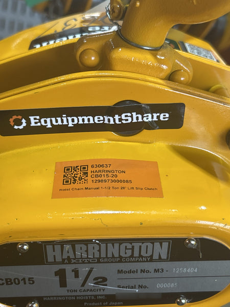 2026 HARRINGTON CB015-20