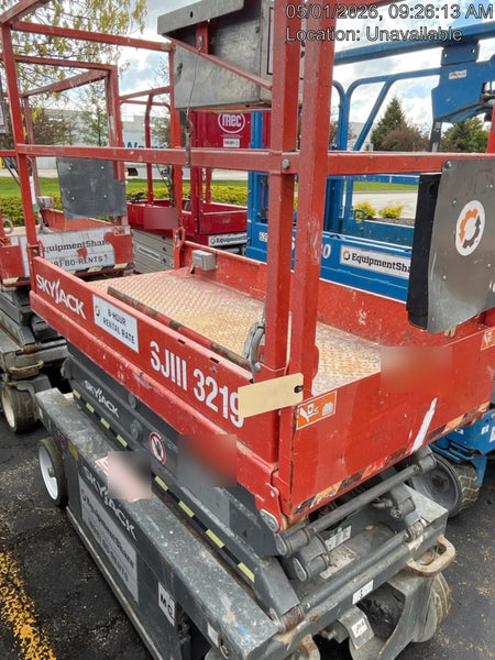 2016 Skyjack SJIII-3219 Standard Rental Specs