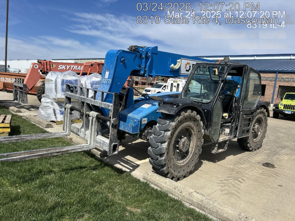 2020 Genie GTH-636 Cab/Heat/Air, Solid Tires, Work Lights, Beacon, Aux Hydraulics, Back up Alarm