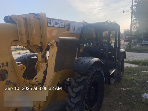 2019 JCB 510-56 Canopy, 74 HP, Solid Tires, STD Worklight, Beacon, Aux Hydraulics, Lifting Eye, Back up Alarm w/66" Carriage/60" Forks