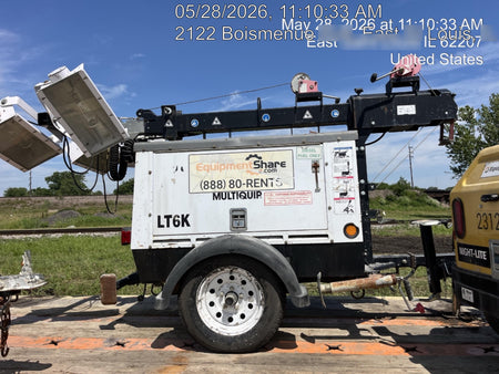 2017 Multiquip LT6K` MultiQuip LT6KV Towable Light Tower
