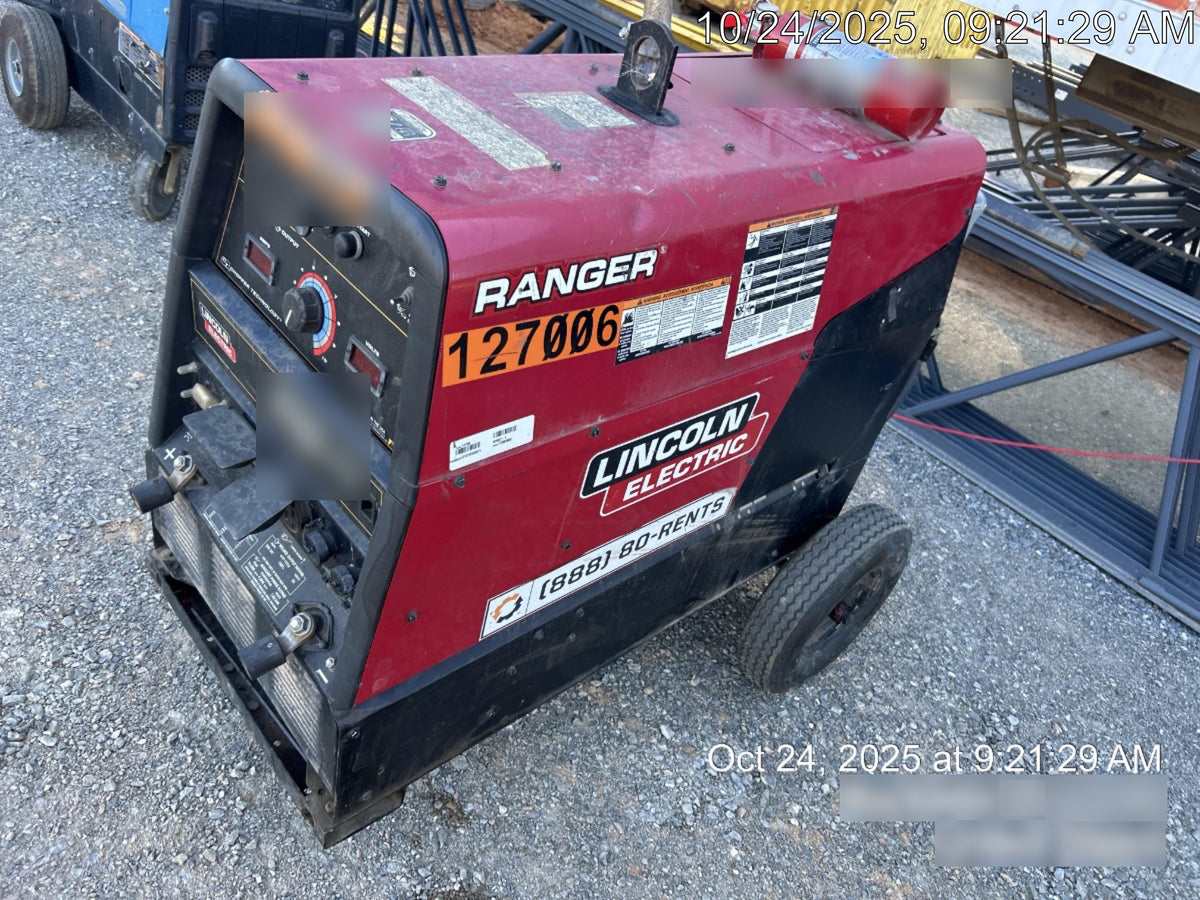 2021 Lincoln Electric Ranger 305 LPG K3430-1, Ranger 305 LPG, Undercarriage, Tank Holder & Strap, 10kw AC Gen, 25hp Kohler LPG Eng