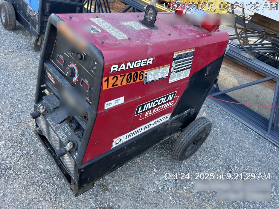 2021 Lincoln Electric Ranger 305 LPG K3430-1, Ranger 305 LPG, Undercarriage, Tank Holder & Strap, 10kw AC Gen, 25hp Kohler LPG Eng