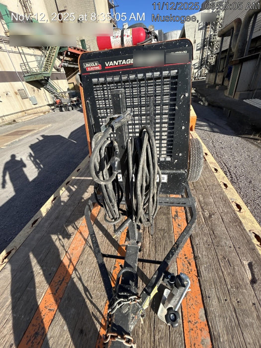 2022 Lincoln Electric Vantage 549X Crosslink Technology, Trailer Mounted, ES Decals, T3