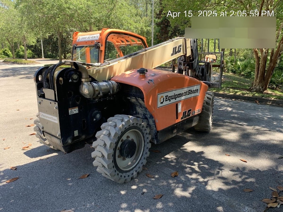 2020 JLG G5-18A Canopy, NM Solid Tires, Beacon w/48" Carriage, 48" Pallet Forks