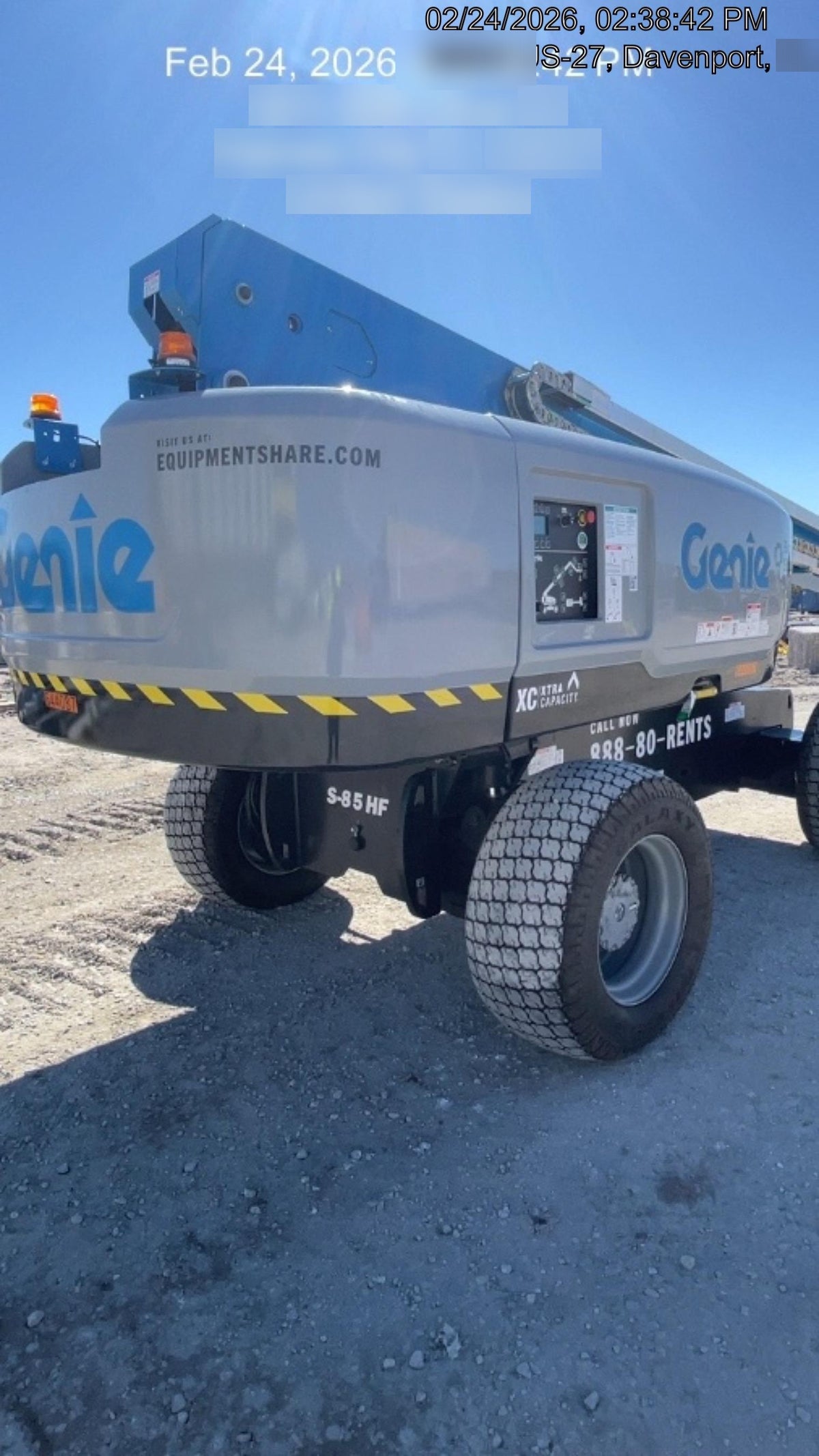 2026 GENIE S-85 HF