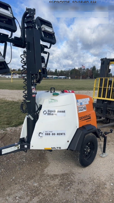 2023 Generac MLT2 Diesel, Flex Switch 120V Input, Powerzone Controller, (4) 320W LED Lights, 4kW Generator, 39.9 Gal Fuel Tank, 2" Ball, T3