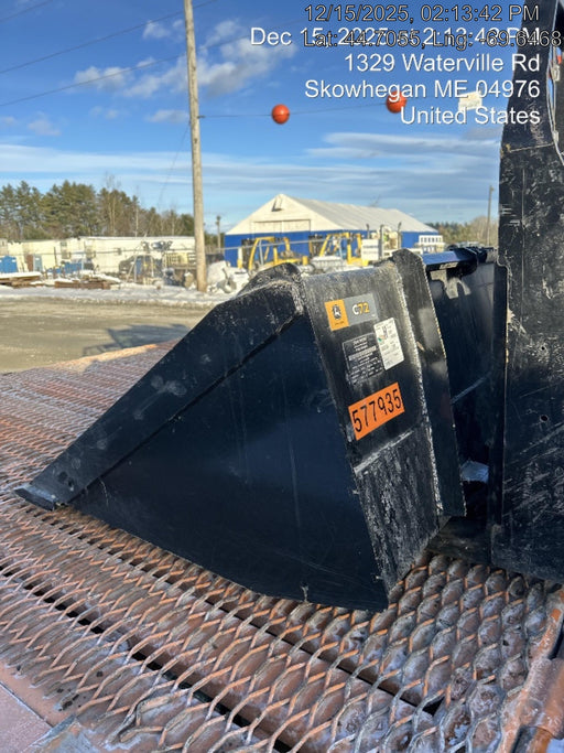 2025 JOHN DEERE 72" Skid Loader Bucket - John Deere C72