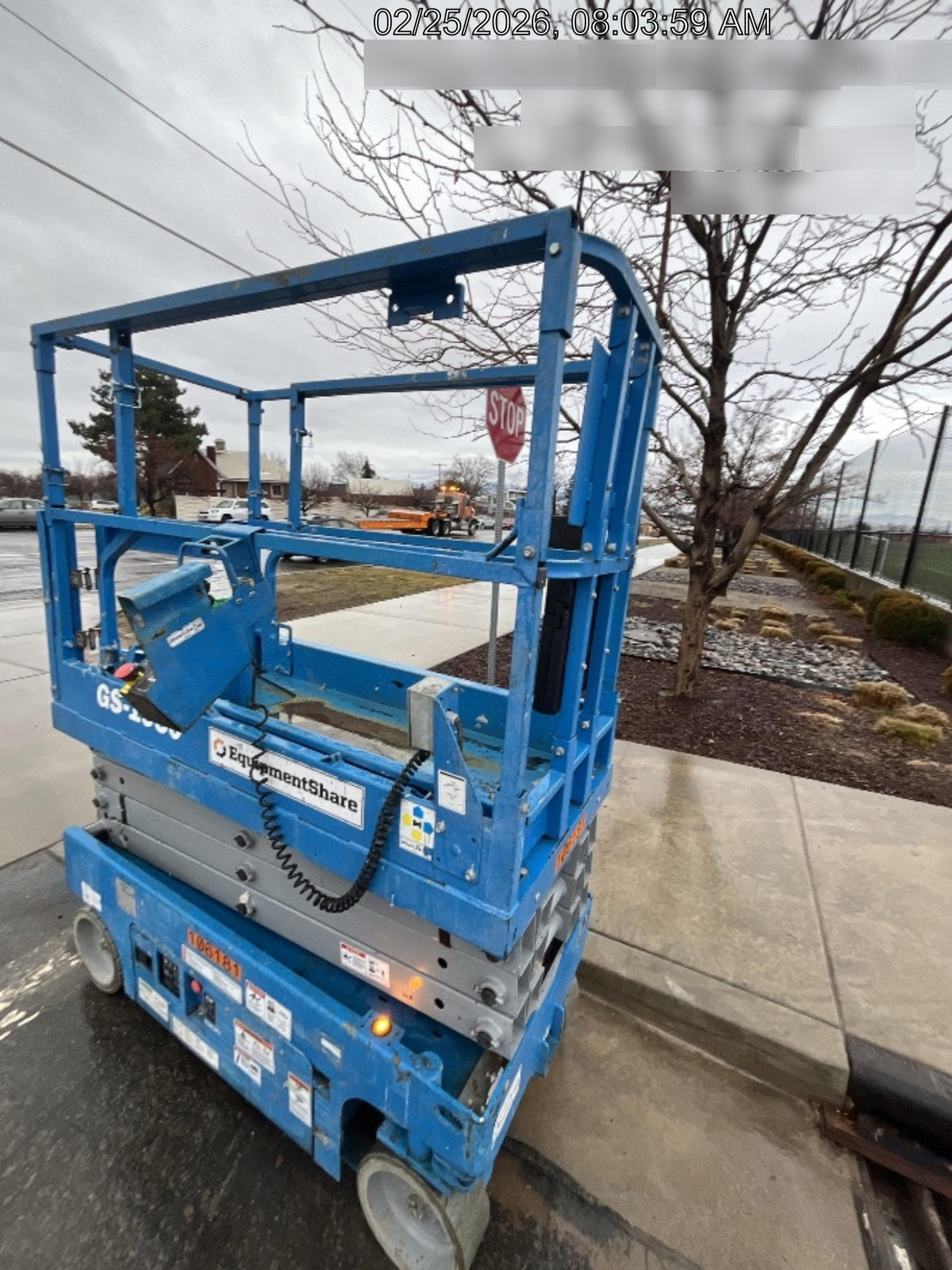 2020 Genie GS-1930 Solid Non Marking Tires, Beacon, Folding rails with half height swing gate, 800W Inverter