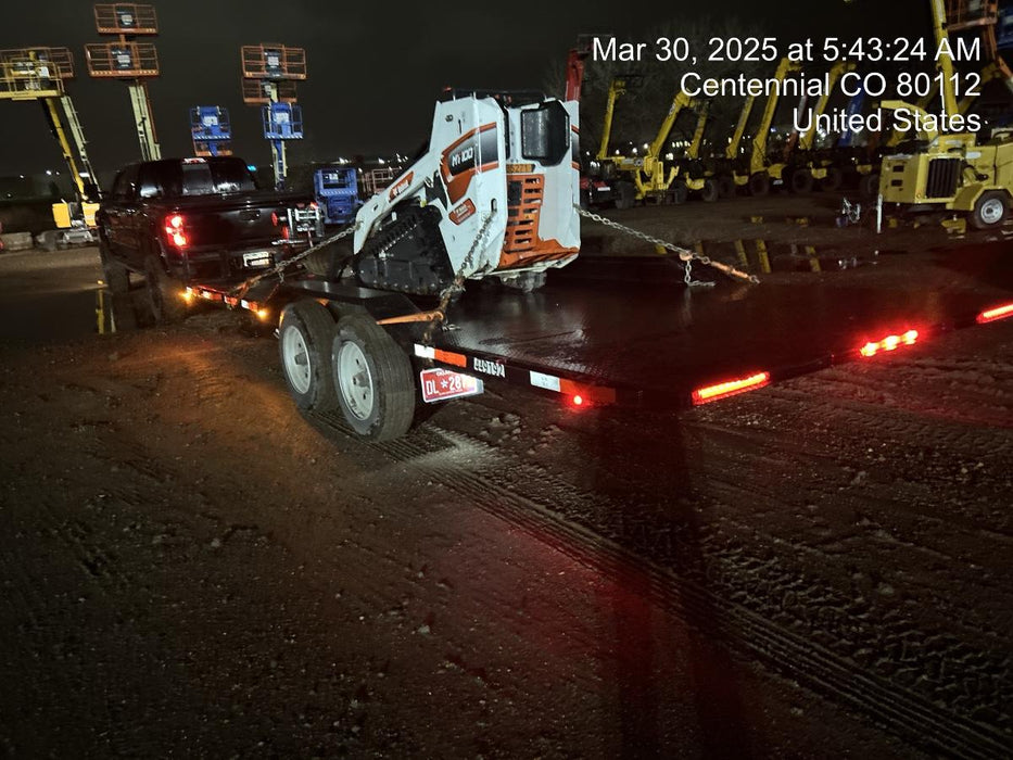 2025 TEXAS PRIDE TRAILERS 21' Lowboy Gravity Tilt Bed 14K Bumper Pull Trailer