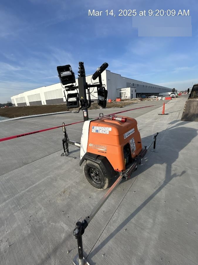 2024 Generac MLT2 Diesel, Flex Switch 120V Input, Powerzone Controller, 
(4) 320W LED Lights, 4kW Generator, 39.9 Gal Fuel Tank, 2" Ball, T3