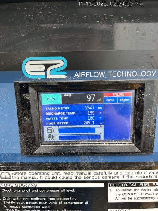 2025 AIRMAN PDSF375DP-6E1