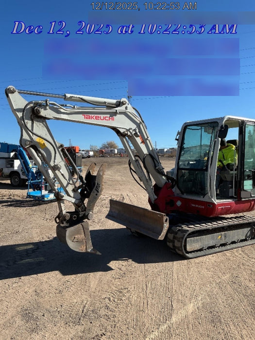 2020 Takeuchi TB250-2C Cab/Heat/Air, Rubber Tracks, Manual TAG QC