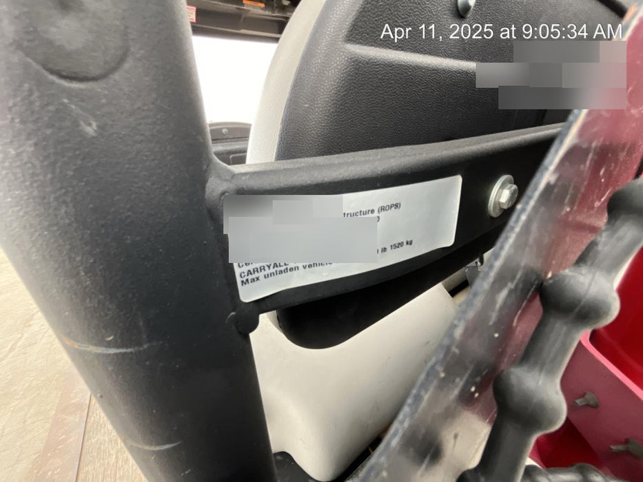 2019 Club Car CA1700D Diesel, 4-Seat, ROPS, AWD w/None