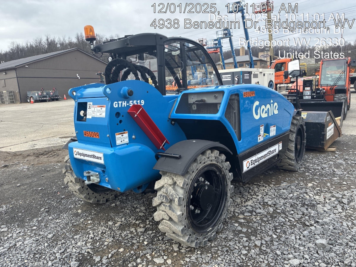 2024 Genie GTH-5519 74Hp Dsl, Cab/Heat/Air, Solid Tires, LED WL, T3 + Access Control