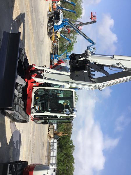 2019 Takeuchi TB290 Takeuchi TB290 Cab/Heat/AC w/Rubber Tracks, Auxiliary Hydraulics, Dozer Blade, Manual QC, 18/24/36" Buckets, Hydraulic Thumb Installed