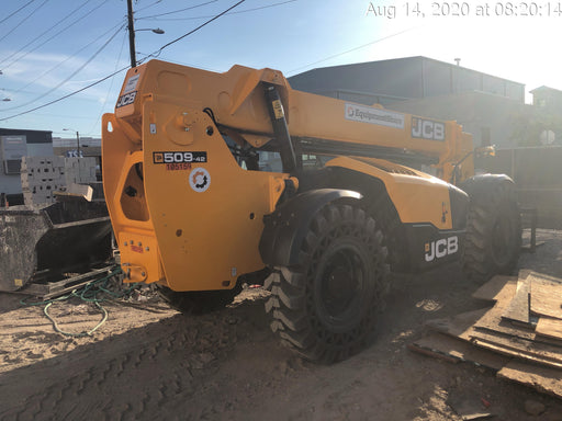 2020 JCB 509-42 Canopy, Solid Tires, Work Lights, Beacon, Aux Hydraulics, Back up Alarm, Lifting Eye, ES Decals