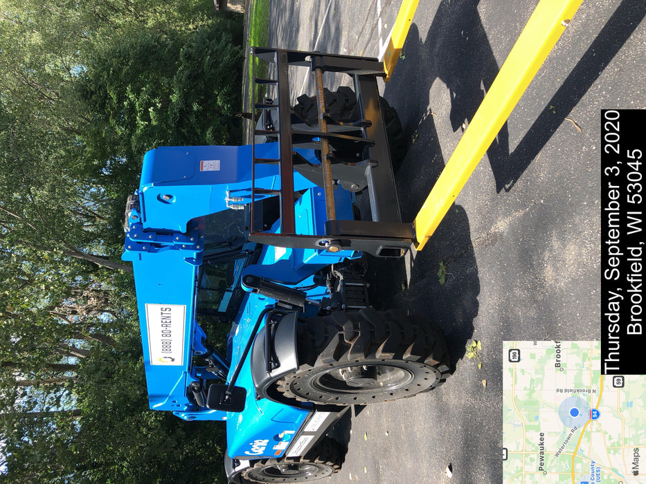 2020 Genie GTH-636 Cab/Heat/Air, Solid Tires, Work Lights, Beacon, Aux Hydraulics, Back up Alarm