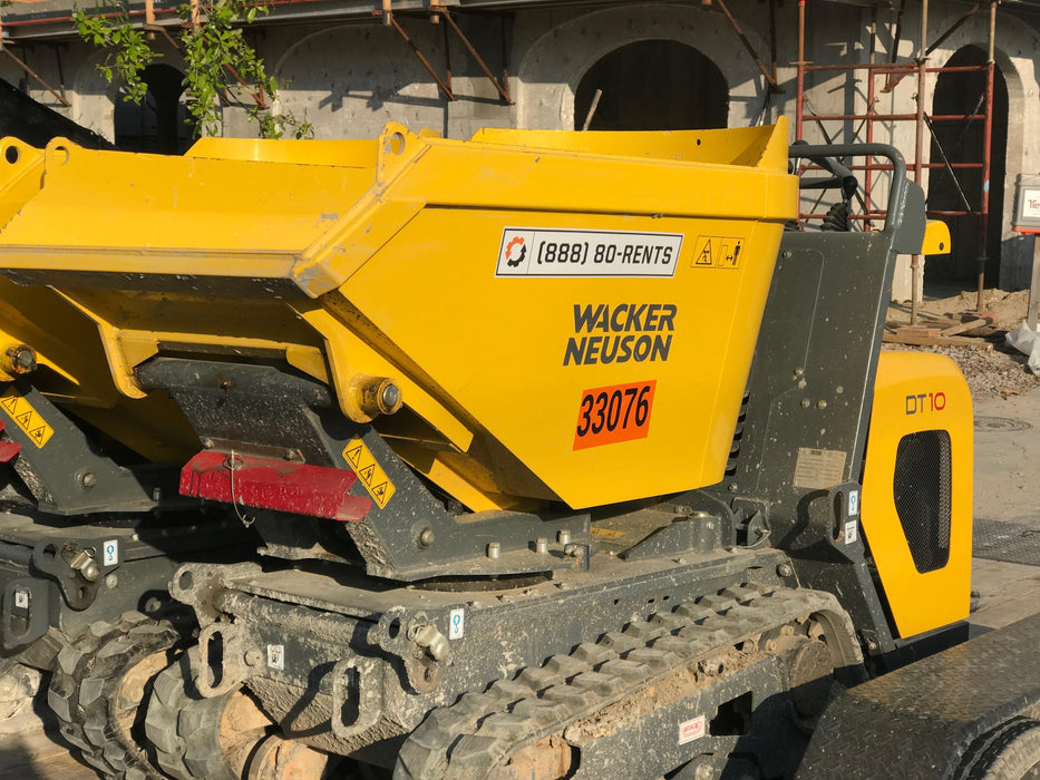 2019 WACKER NEUSON DT10