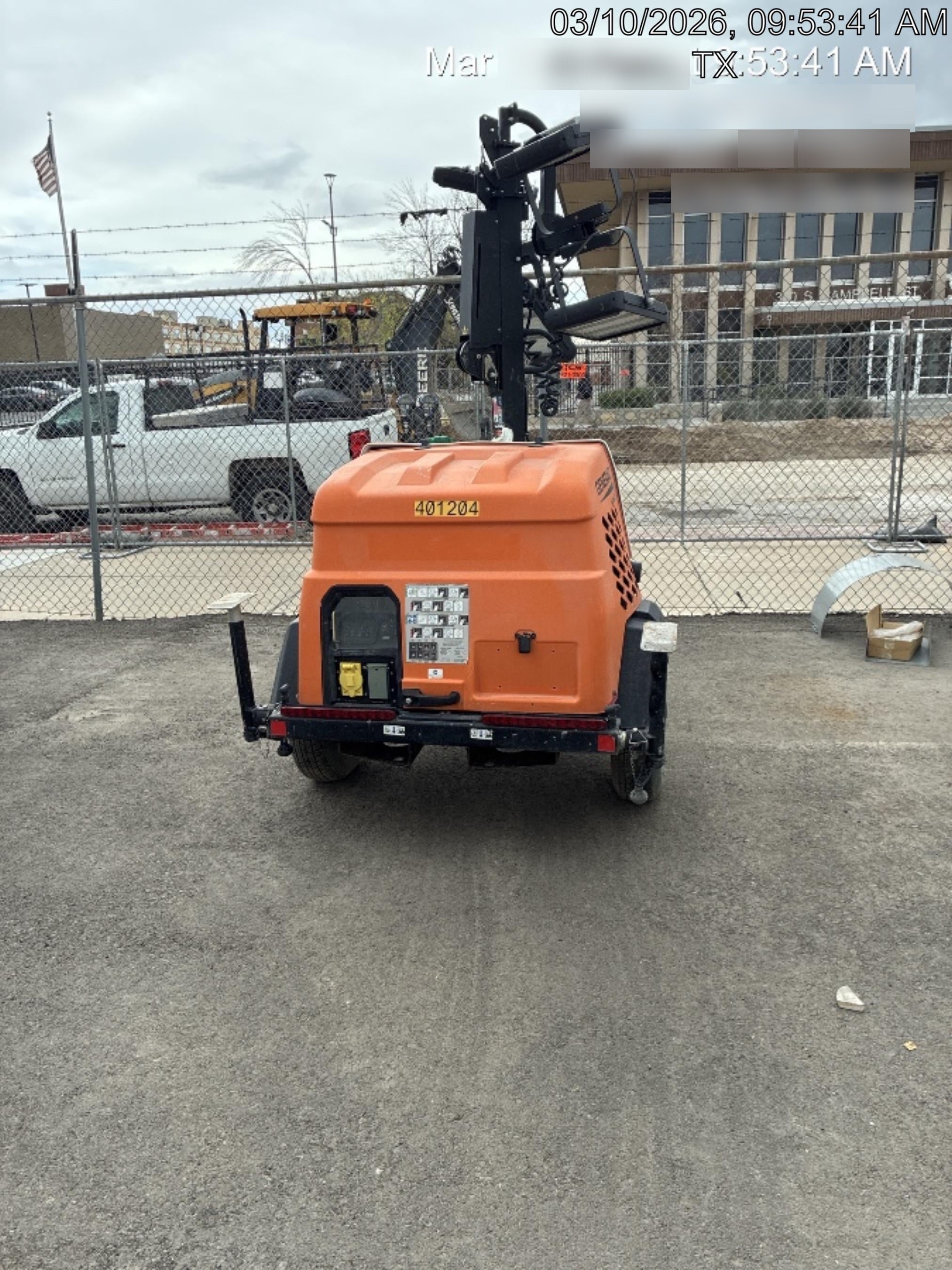 2024 Generac MLT2 Diesel, Flex Switch 120V Input, Powerzone Controller, 
(4) 320W LED Lights, 4kW Generator, 39.9 Gal Fuel Tank, 2" Ball, T3