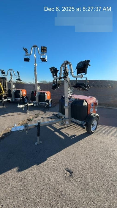 2024 Wanco WLTT-4MM4K Diesel, Deep Sea Controller, Shore Power Plug, Auto Start, (4) 350W LED Floodlights, 4kW Generator, 60 Gal Fuel Tank, 2" Ball, T3