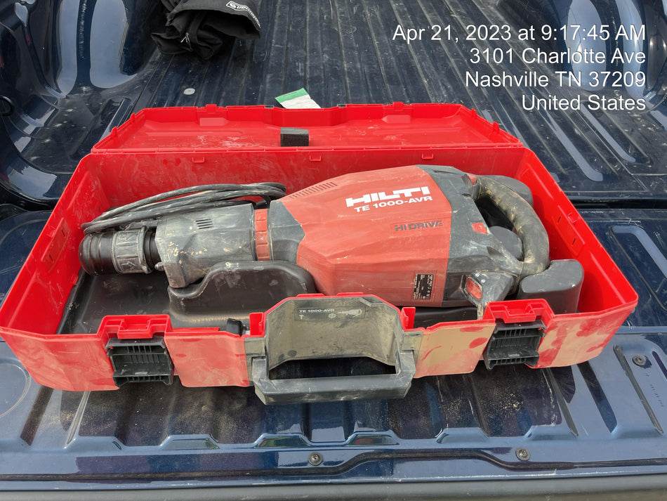 2019 HILTI TE 1000-AVR