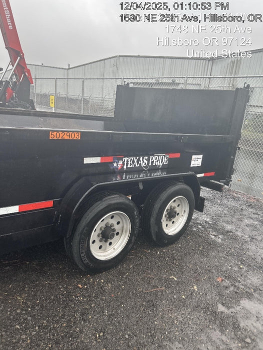2025 TEXAS PRIDE TRAILERS DT714416KBP
