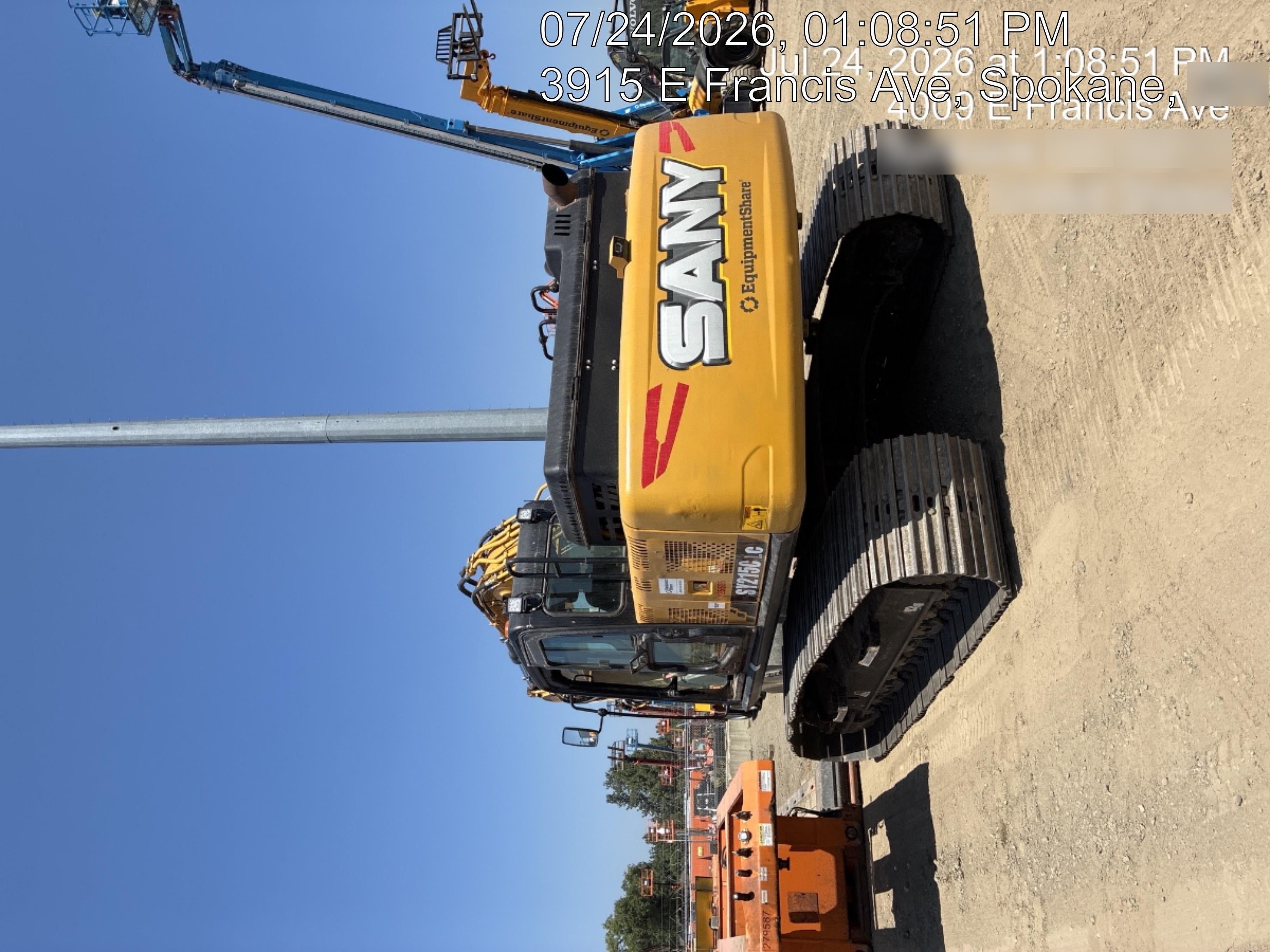Sany SY215 SY215 Tier 4 - Cab w/Hydraulic QC, Buckets: 48" , Hydraulic Hammer 4,000 lb impact class