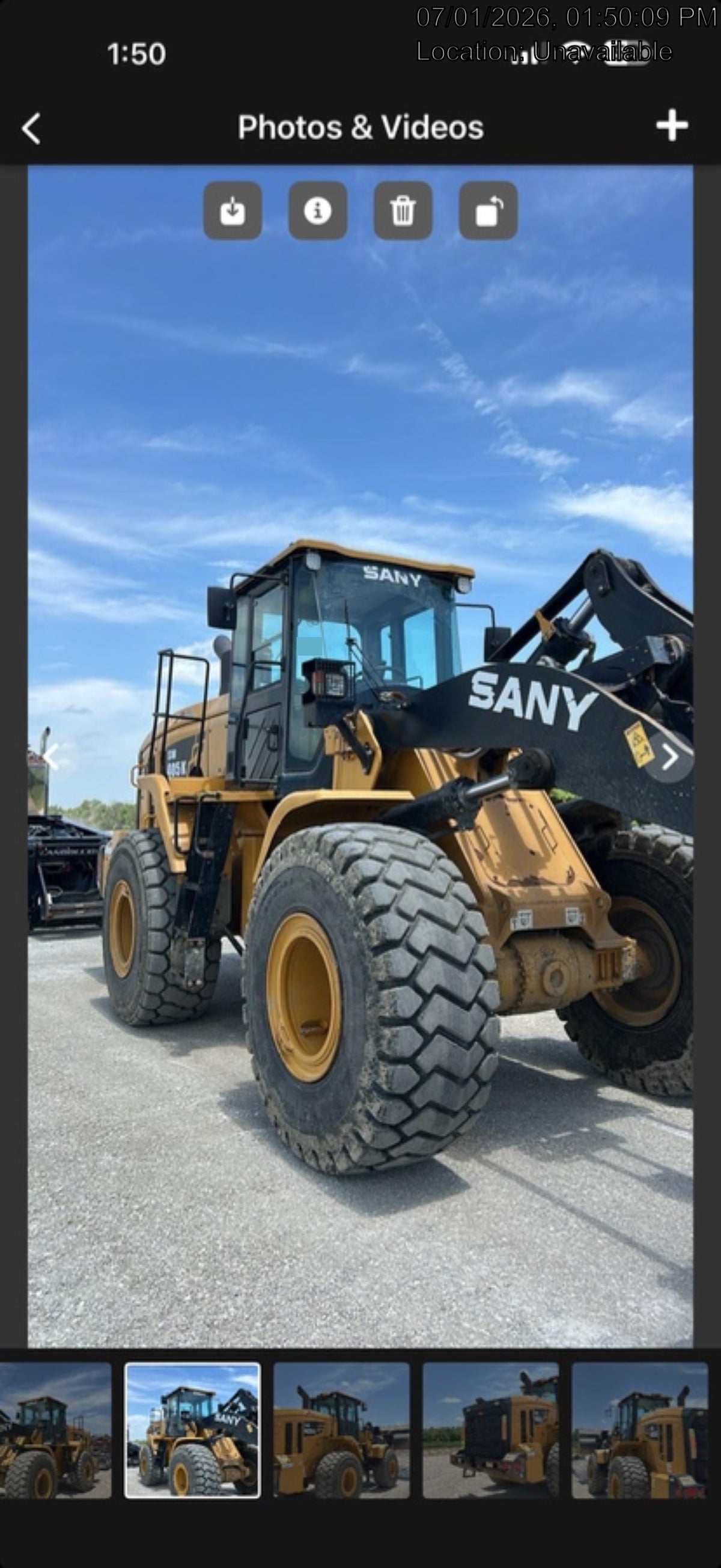 2019 SANY SW405K