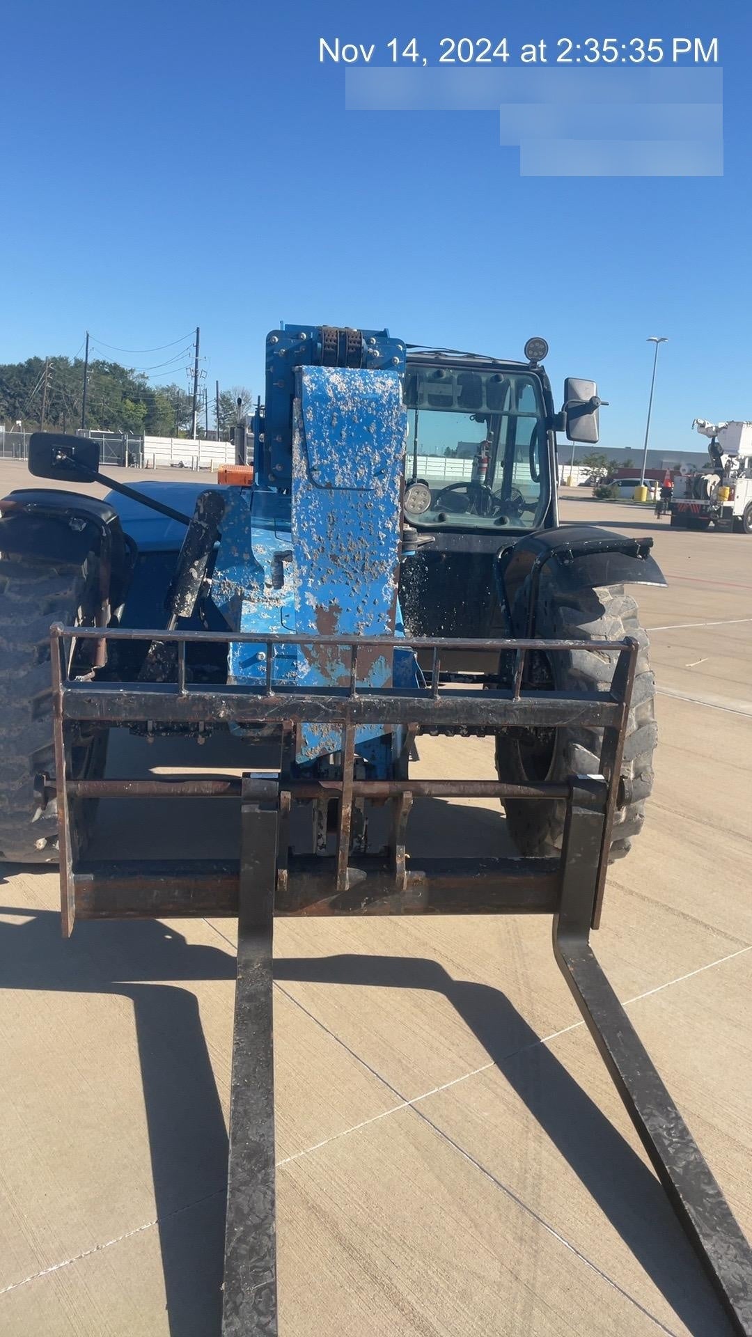 2018 Genie GTH-636 Genie GTH-636 w/Enclosed Cab w/HVAC, Work Lights, Solid Tires, Beacon, 48" Carriage and Forks